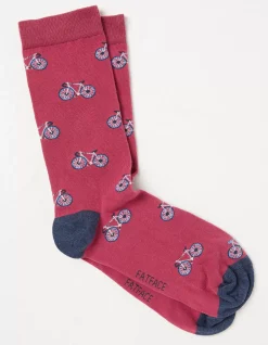 FatFace 1 Pack Bike Socks|Men New In