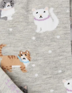 FatFace 1 Pack Cat Socks|Women View All