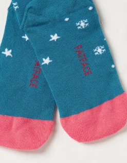 FatFace 1 Pack Christmas Kangaroo Socks|Kids View All