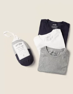 FatFace 3 Pack Cotton T-Shirts|Men View All