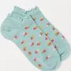 FatFace 1 Pack Ditsy Floral Trainer Socks|Women View All