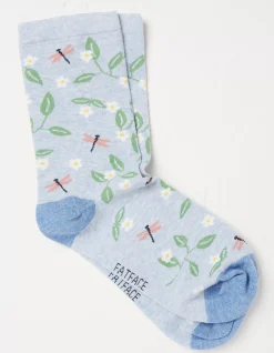 FatFace 1 Pack Dragonfly Socks|Women View All