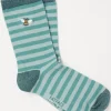 FatFace 1 Pack Embroidered Bee Stripe Socks|Women View All