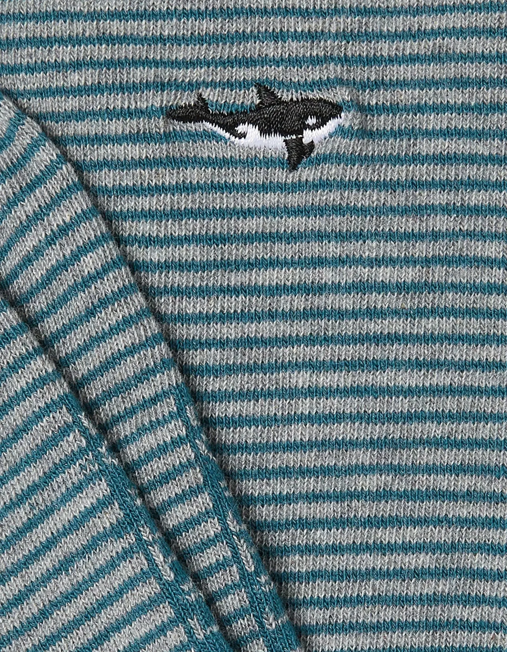 FatFace 1 Pack Embroidered Whale Socks|Men View All