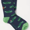 FatFace 1 Pack Festive Crocodile Socks|Kids View All