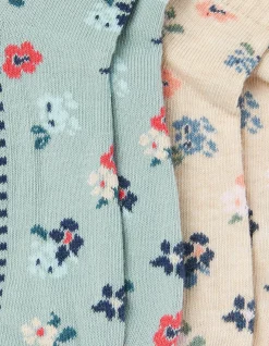 FatFace 2 Pack Floral Outdoor Boot Socks|Women View All