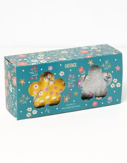 FatFace 2 Pack Floral Socks In A Box|Gifts View All