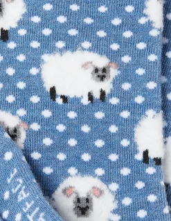 FatFace 1 Pack Fluffy Sheep Socks|Women View All