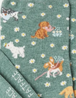FatFace 1 Pack Garden Dogs Socks|Women View All