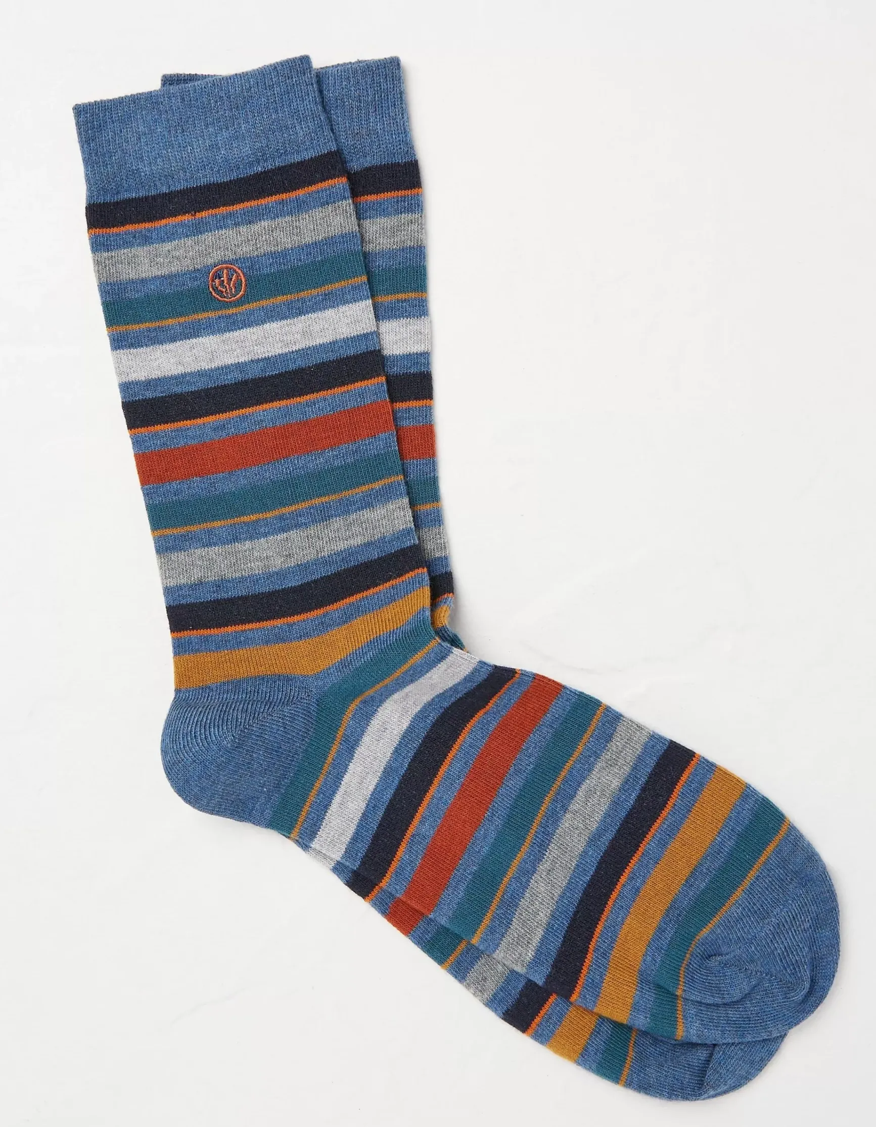 FatFace 1 Pack Guz Multi Stripe Socks|Men View All