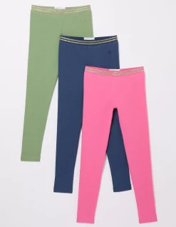 FatFace 3 Pack Leggings|Girls View All