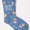 FatFace 1 Pack Mother Like No Otter Socks|Women View All