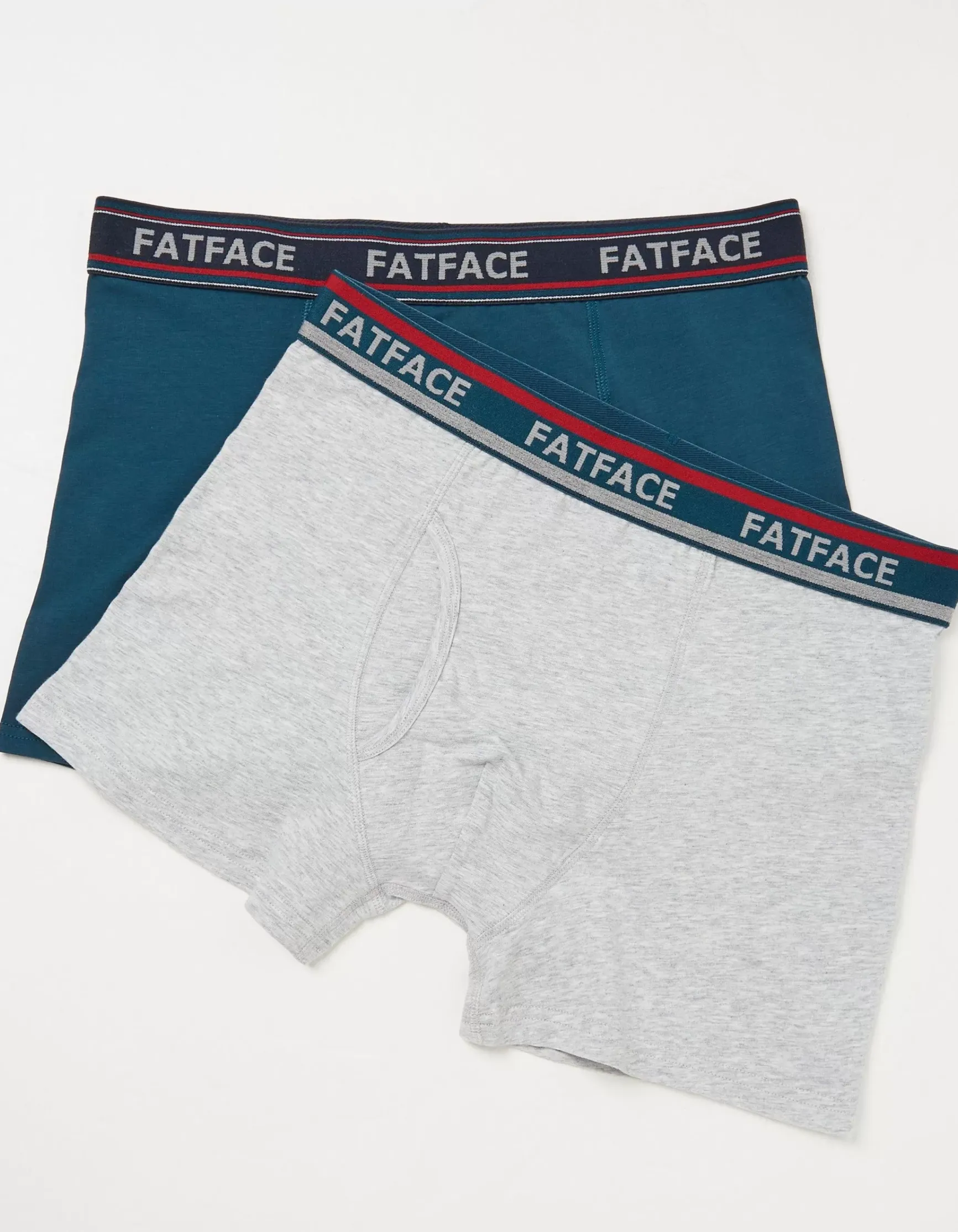 FatFace 2 Pack Plain Boxers|Men View All