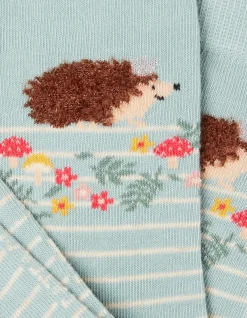FatFace 1 Pack Queen Hedgehog Socks|Women View All