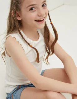 FatFace 3 Pack Rib Jersey Vests|Girls View All