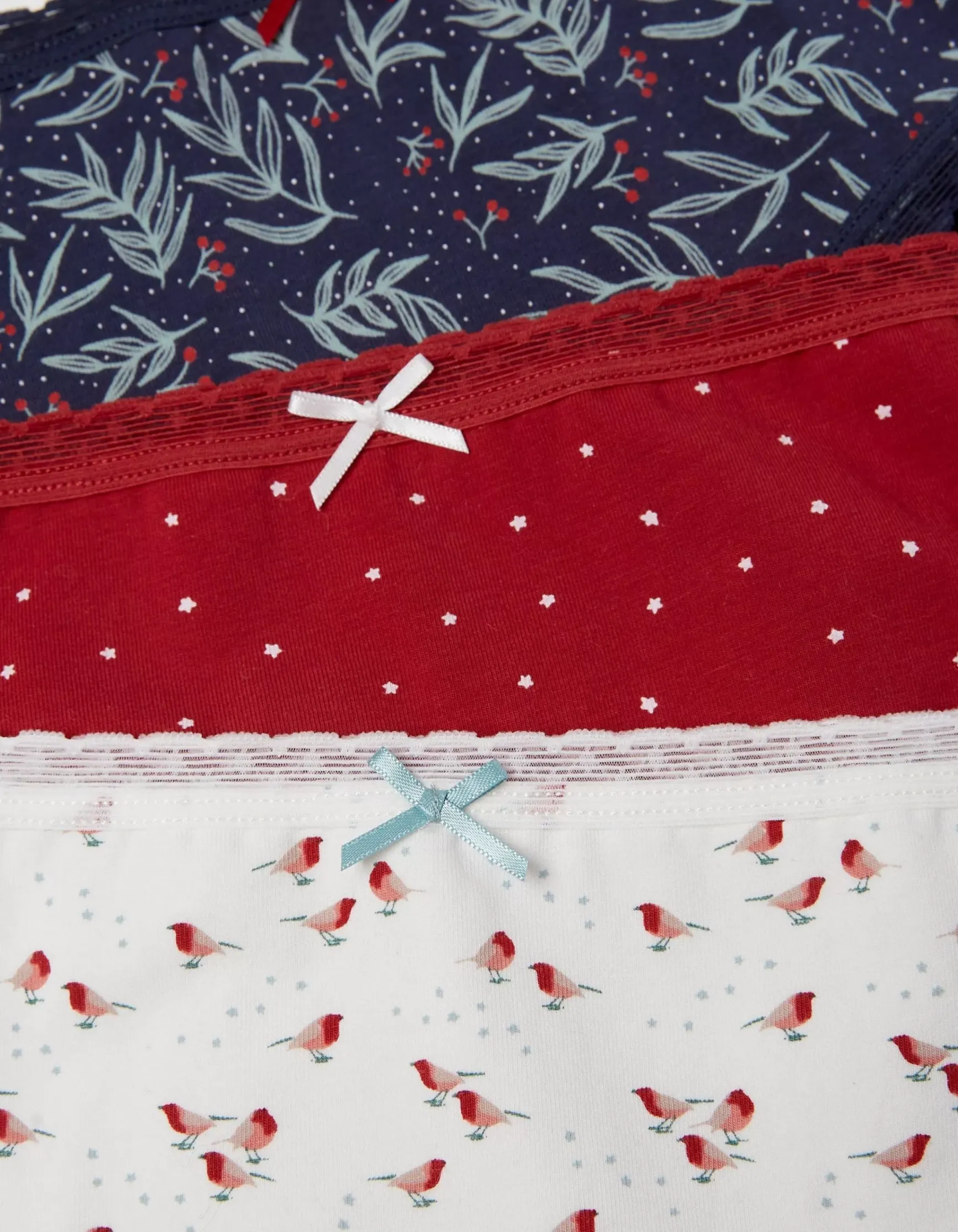 FatFace 3 Pack Robin Mini Knickers|Women View All