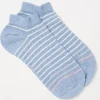 FatFace 1 Pack Stripe Trainer Socks|Women View All