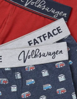 FatFace 2 Pack Vw Surf Camper Boxers|Men View All