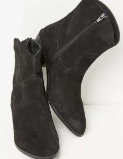 FatFace Abilene Western Embroidered Ankle Boot|Women View All