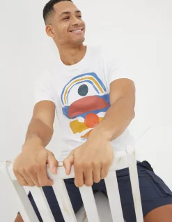 FatFace Abstract Landscape T-Shirt|Men View All