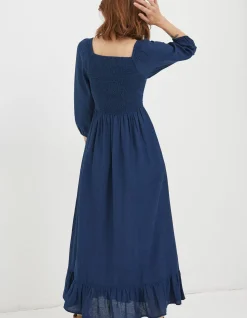 FatFace Adele Shirred Midi Dress|Women View All