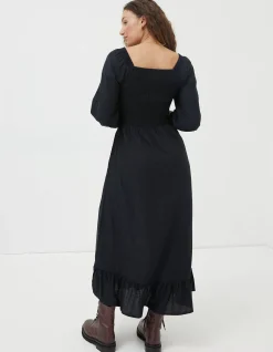 FatFace Adele Shirred Midi Dress|Women Dresses