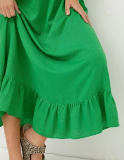 FatFace Adele Shirred Midi Dress|Women Dresses