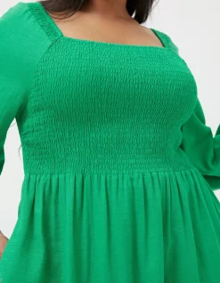 FatFace Adele Shirred Midi Dress|Women Dresses