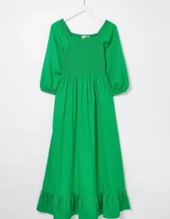 FatFace Adele Shirred Midi Dress|Women Dresses