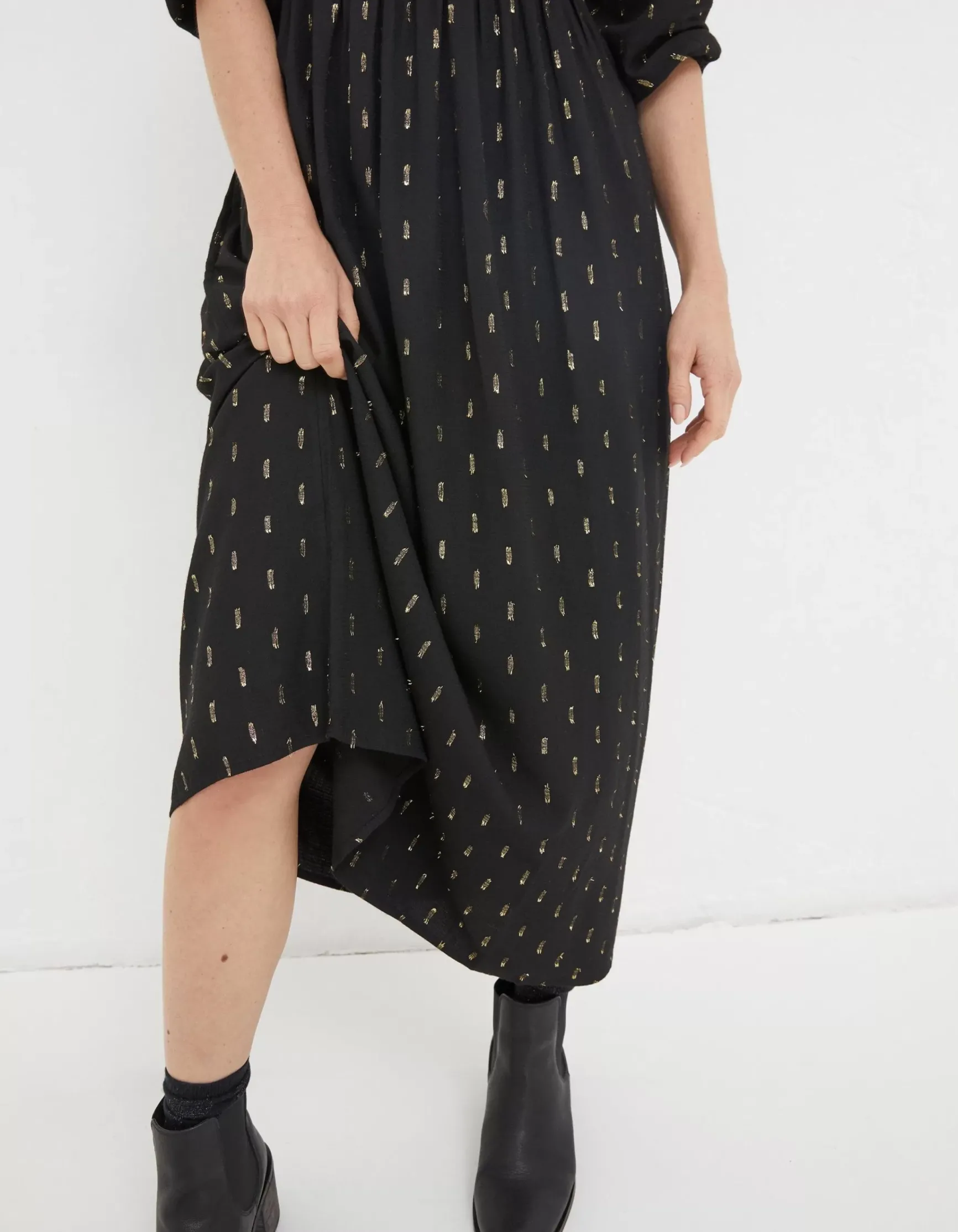 FatFace Adele Sparkle Midi Dress|Women View All