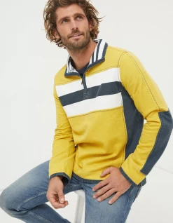 FatFace Airlie Chest Stripe Sweatshirt|Men View All