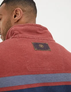 FatFace Airlie Chest Stripe Sweatshirt|Men View All