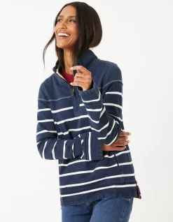 FatFace Airlie Classic Breton Sweatshirt|Women Sweatshirts & Hoodies