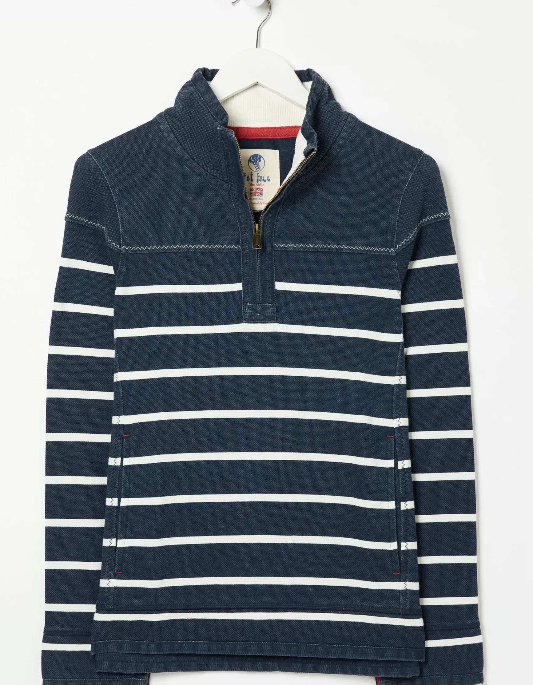 FatFace Airlie Classic Breton Sweatshirt|Women Sweatshirts & Hoodies