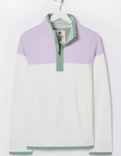 FatFace Airlie Colour Block Sweat|Women Sweatshirts & Hoodies