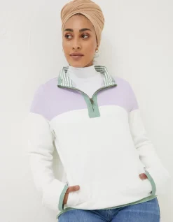 FatFace Airlie Colour Block Sweat|Women Sweatshirts & Hoodies