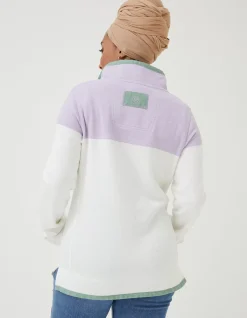 FatFace Airlie Colour Block Sweat|Women Sweatshirts & Hoodies