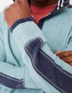 FatFace Airlie Cuff Stripe Pocket Sweat|Men Sweatshirts & Hoodies
