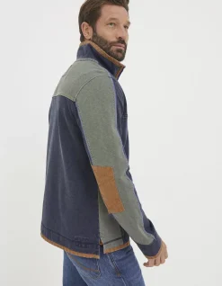 FatFace Airlie Panel Contrast Sweatshirt|Men View All