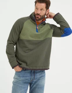 FatFace Airlie Panel Sweatshirt|Men Sweatshirts & Hoodies