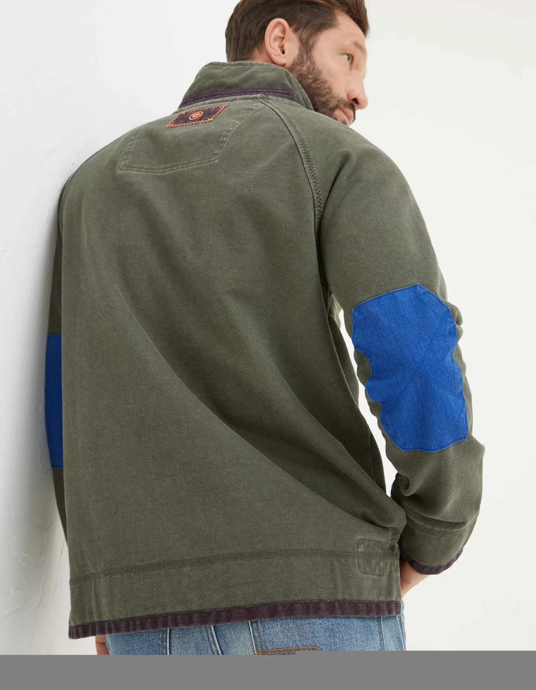 FatFace Airlie Panel Sweatshirt|Men Sweatshirts & Hoodies