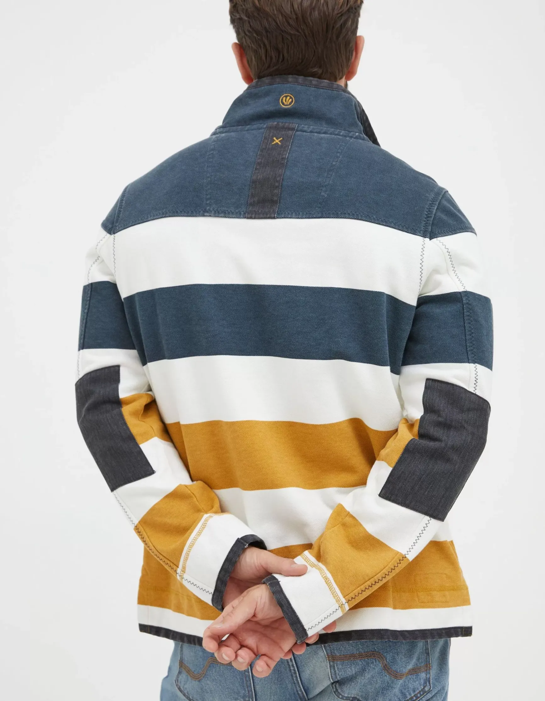 FatFace Airlie Rugby Stripe Sweatshirt|Men View All