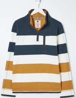 FatFace Airlie Rugby Stripe Sweatshirt|Men View All
