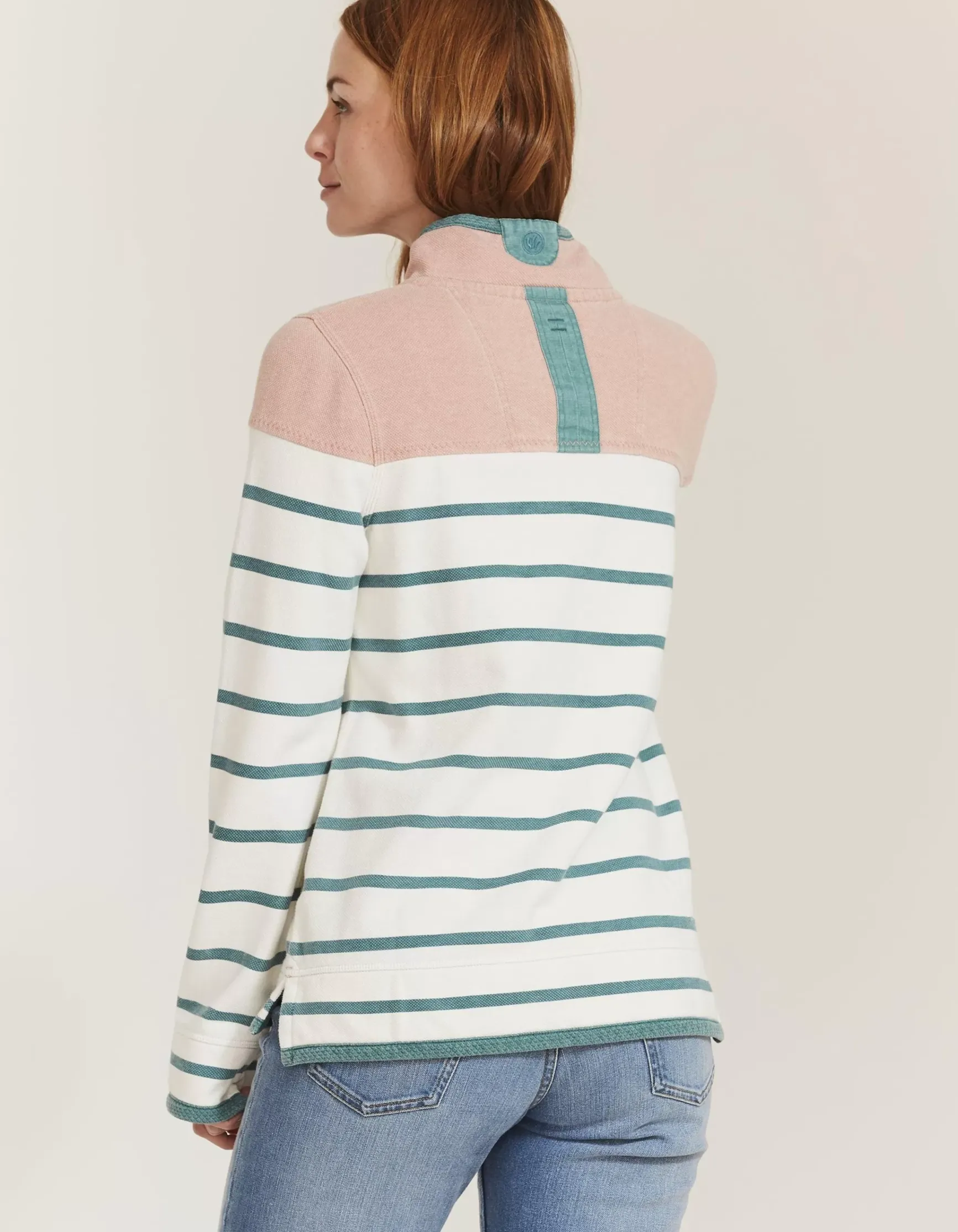 FatFace Airlie Stripe Yolk|Women Sweatshirts & Hoodies