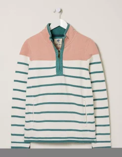 FatFace Airlie Stripe Yolk|Women Sweatshirts & Hoodies