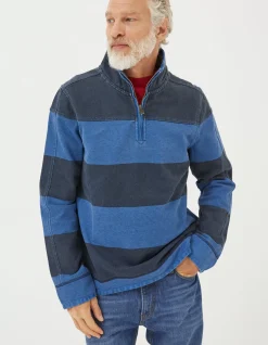 FatFace Airlie Tonal Stripe Sweatshirt|Men Sweatshirts & Hoodies