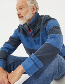FatFace Airlie Tonal Stripe Sweatshirt|Men Sweatshirts & Hoodies