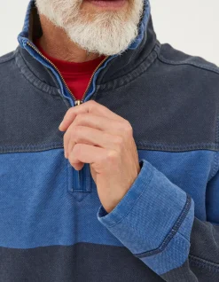 FatFace Airlie Tonal Stripe Sweatshirt|Men Sweatshirts & Hoodies