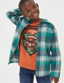 FatFace Albie Check Shirt|Boys View All