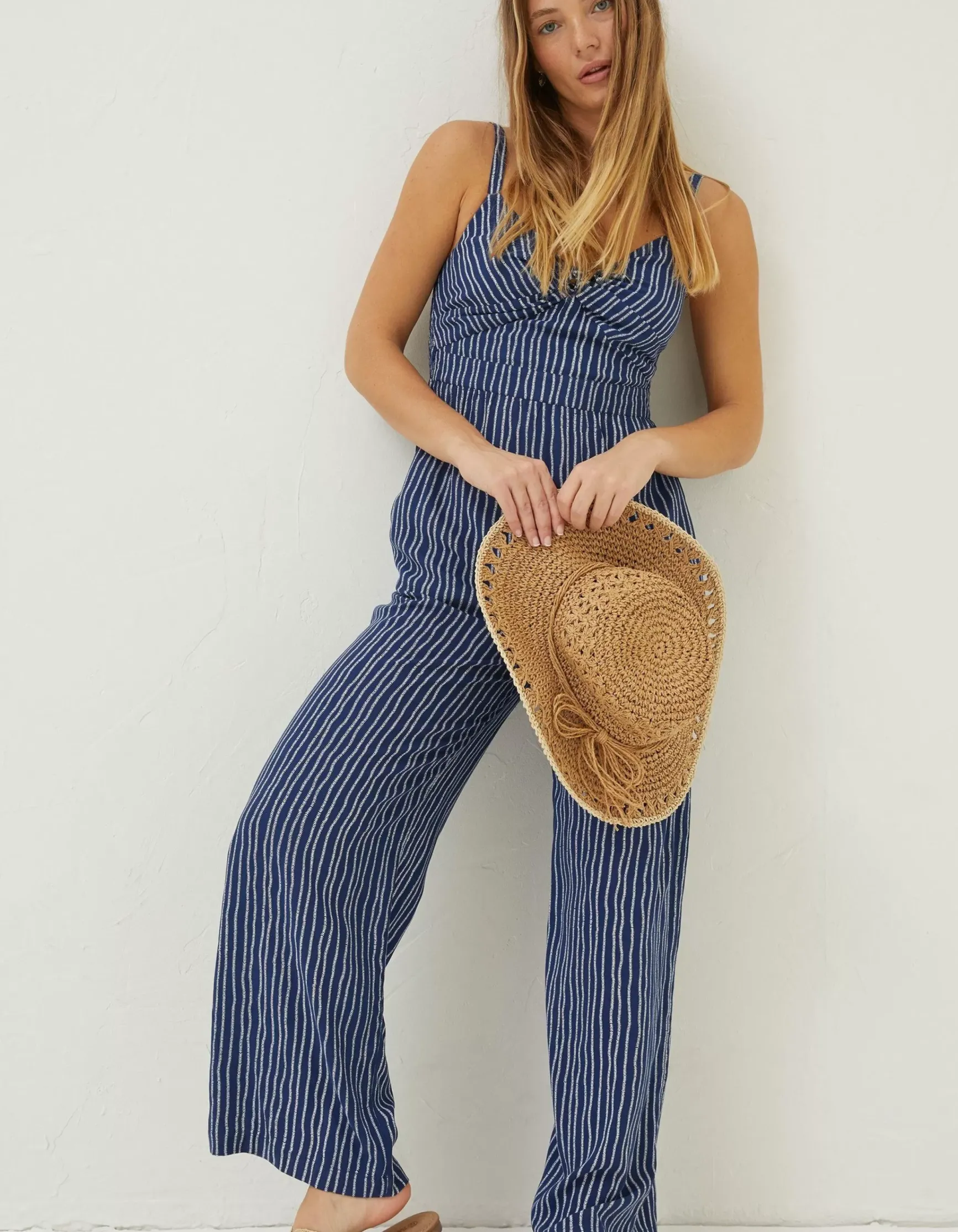 FatFace Alex Twist Stripe Jumpsuit|Women Jumpsuits & Playsuits